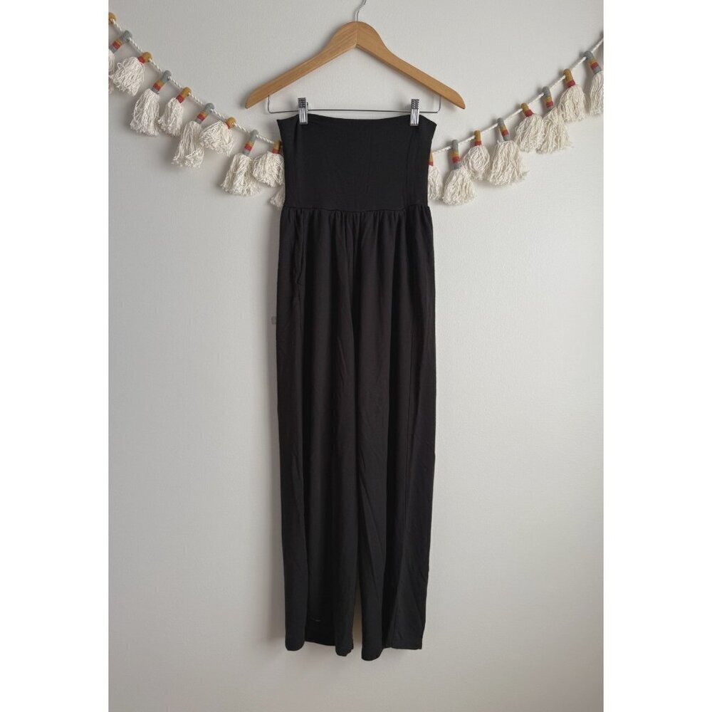Quince High Rise Jersey Modal Wide Leg Pant Relaxed Yoga Casual Loungewear XS